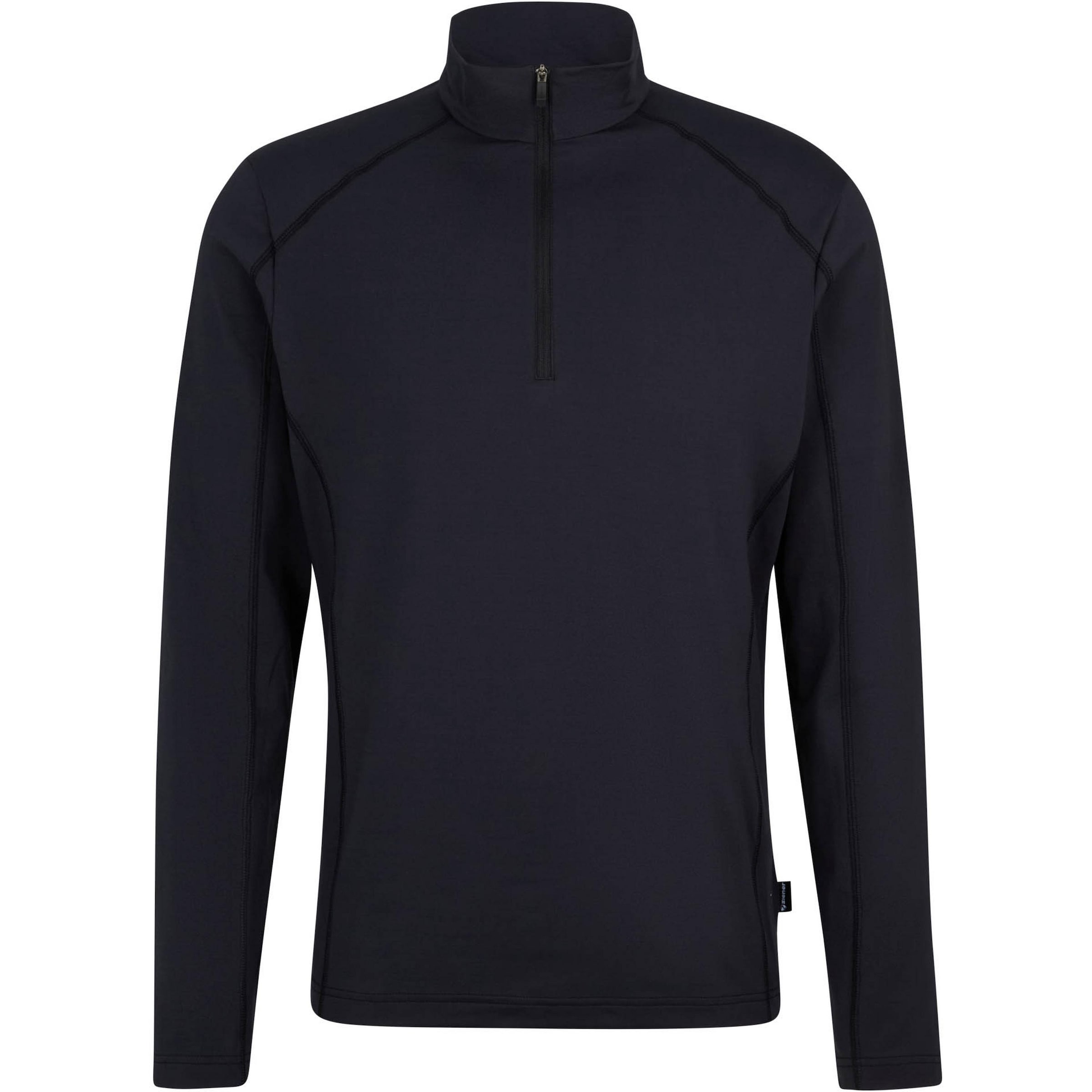 ZIENER Athletic Sweatshirt 'JELANO' in Black: front