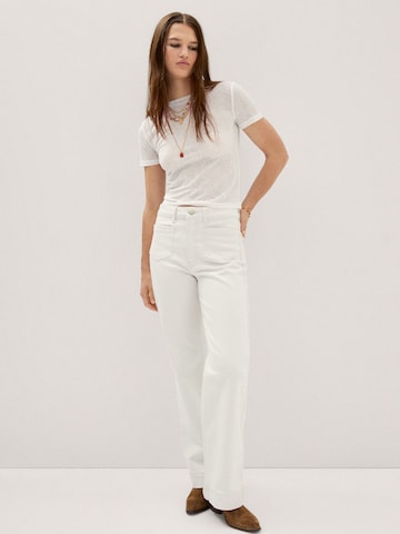 T-shirt 'BINA' MANGO en blanc