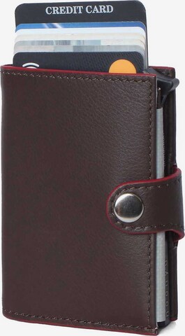 margelisch Portemonnee in Bruin: voorkant