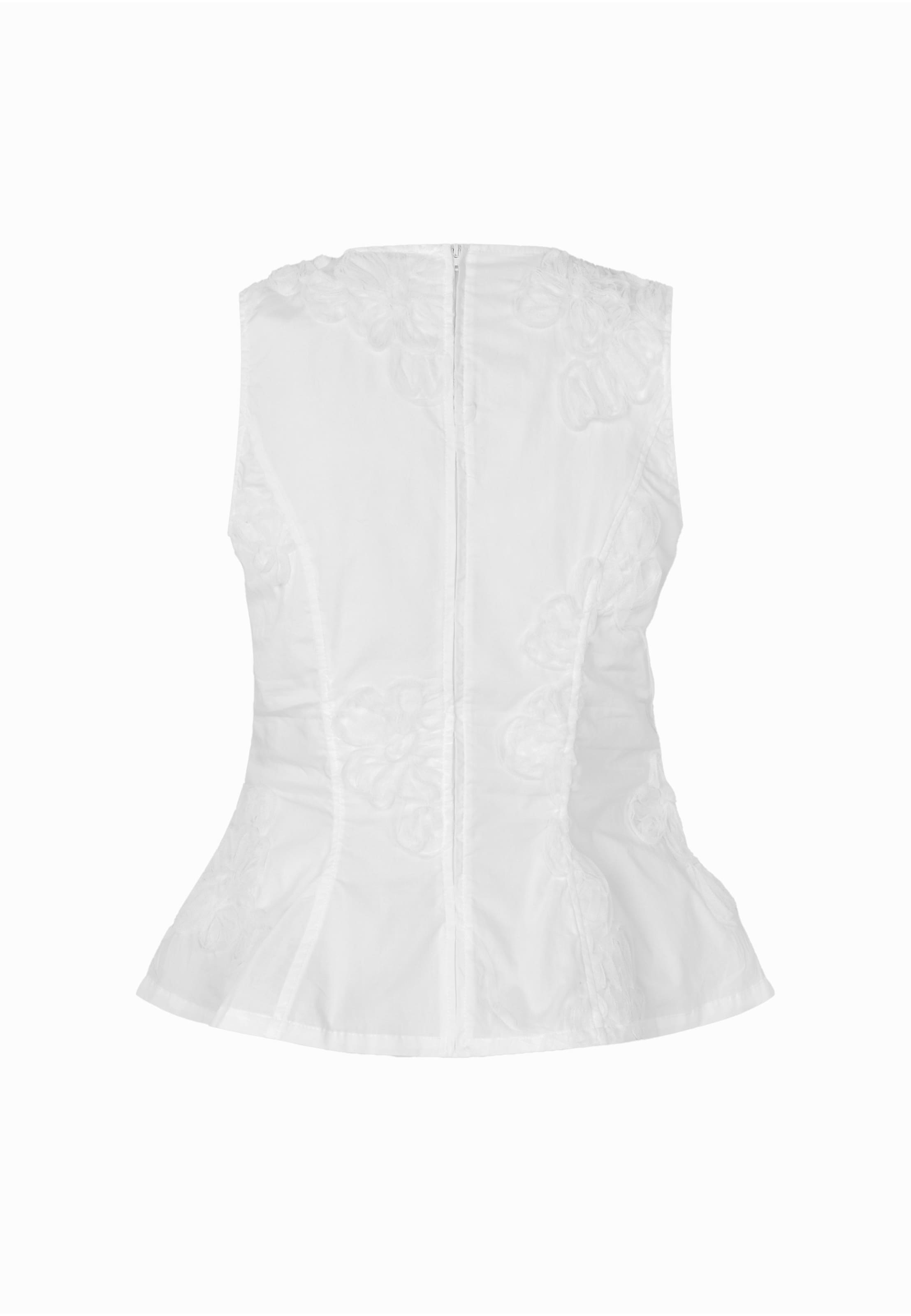 Chemisier 'Ashley' SECOND FEMALE en blanc