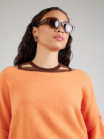 AMERICAN VINTAGE Pullover 'DAMSVILLE' i orange