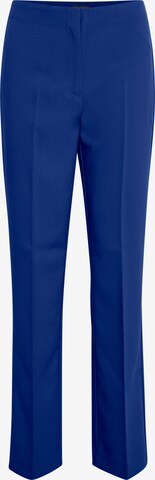 Pantaloni con piega frontale 'Corinne' di SOAKED IN LUXURY in blu: frontale