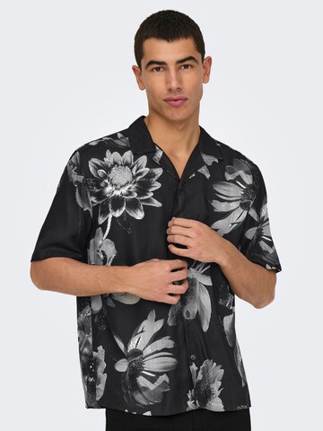 Only & Sons Regular fit Skjorta 'ONSRocket' i svart