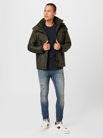 Superdry Winter Jacket 'Mountain' in Green