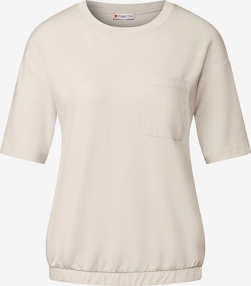 STREET ONE Shirt in Beige: front