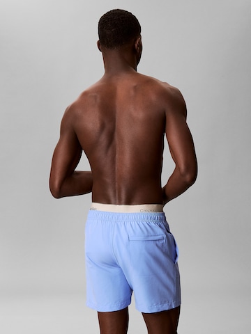 Shorts de bain Calvin Klein Swimwear en bleu
