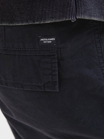 JACK & JONES Regular Cargobroek 'JWHZEUS' in Zwart