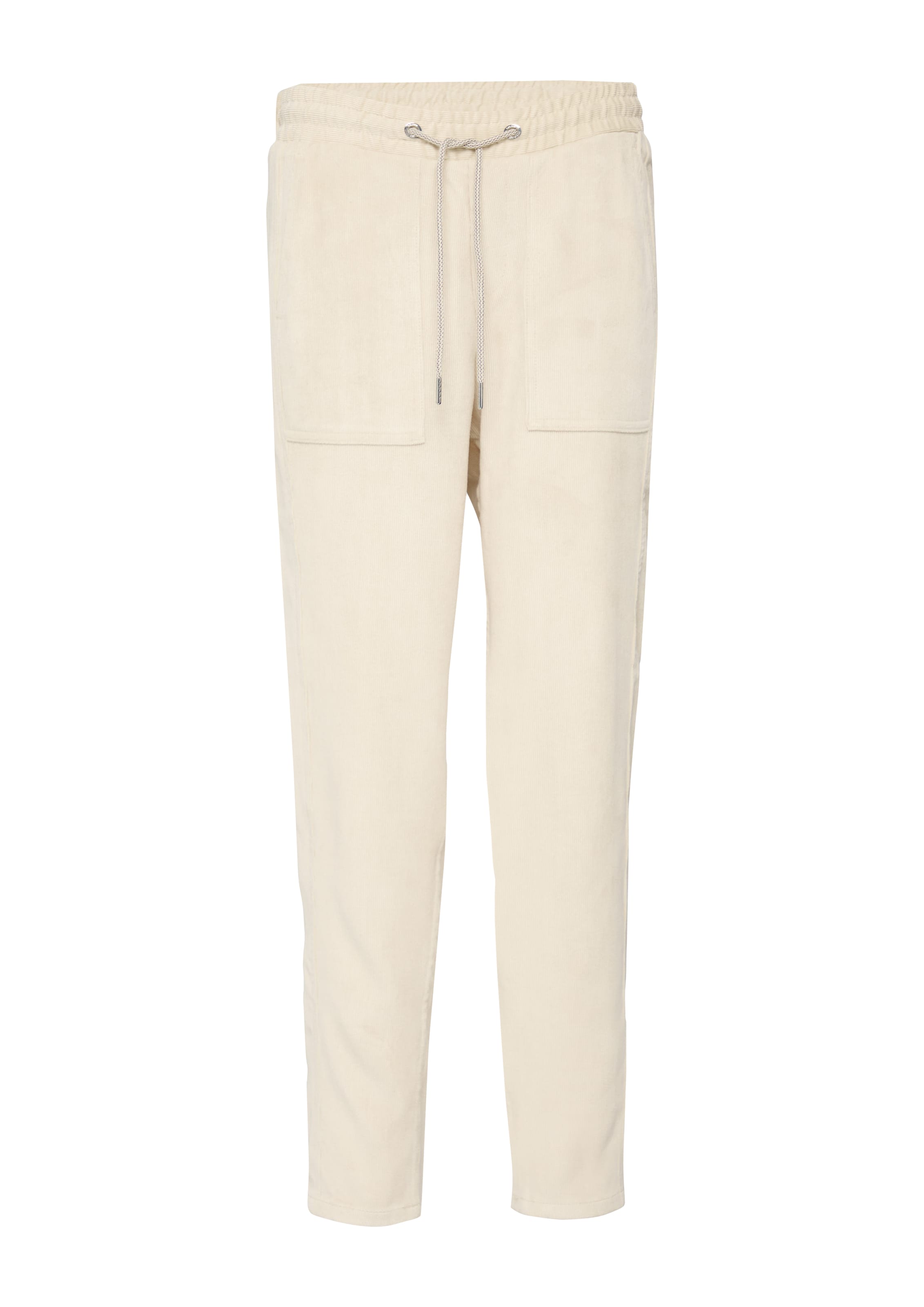 s.Oliver Tapered Broek in Beige: voorkant