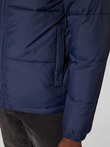 !Solid Winter Jacket in Blue