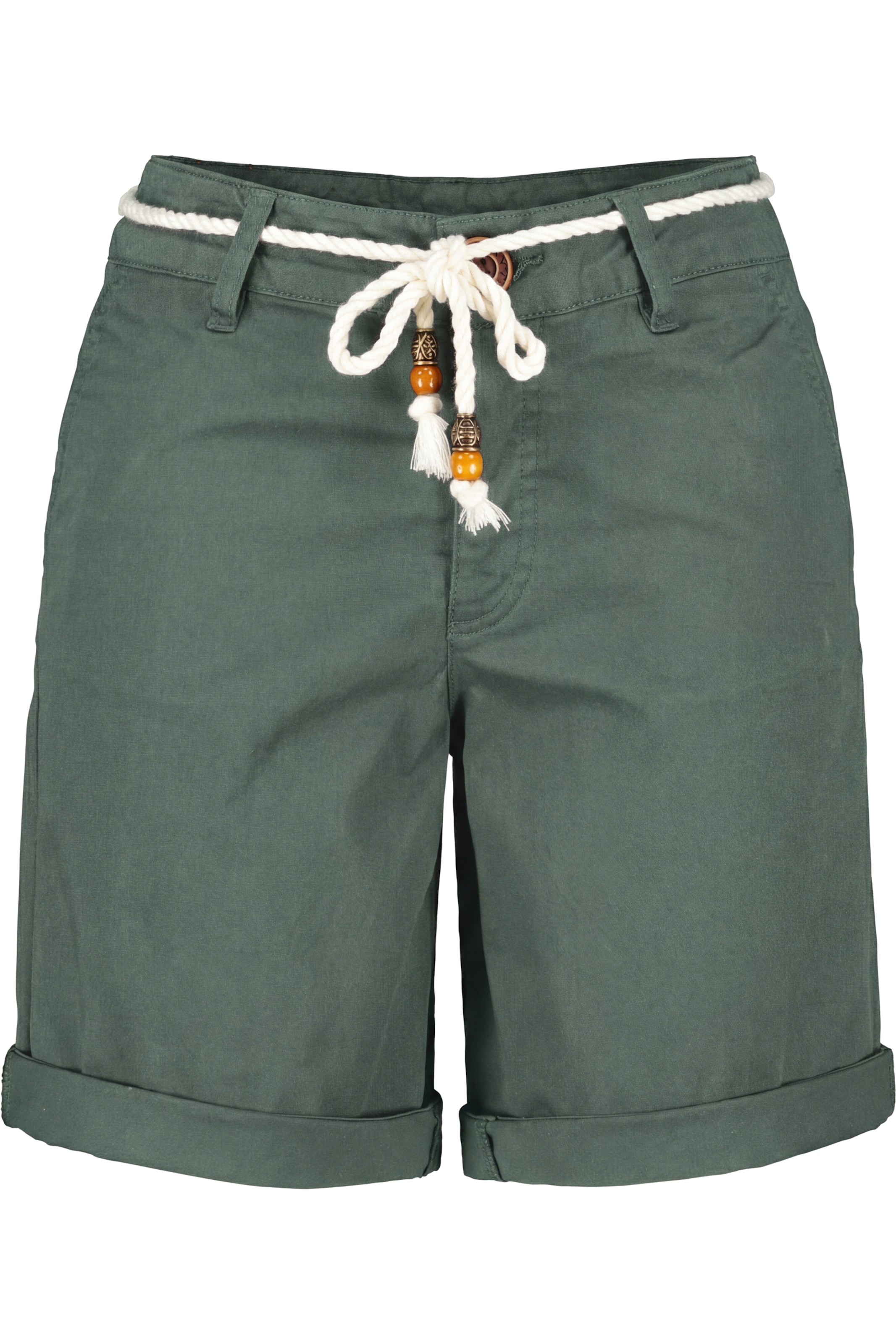 alife & kickin Regular Shorts 'Ayana' in Grün: Vorderseite