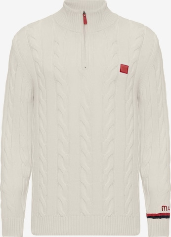 Pull-over Moxx Paris en beige : devant