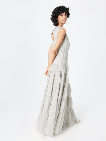 Coast Evening Dress in Silver