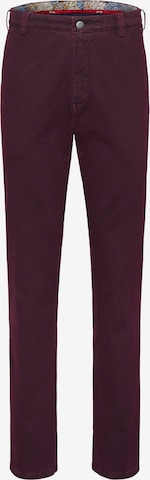 Meyer Hosen Regular Chino Pants in Purple: front