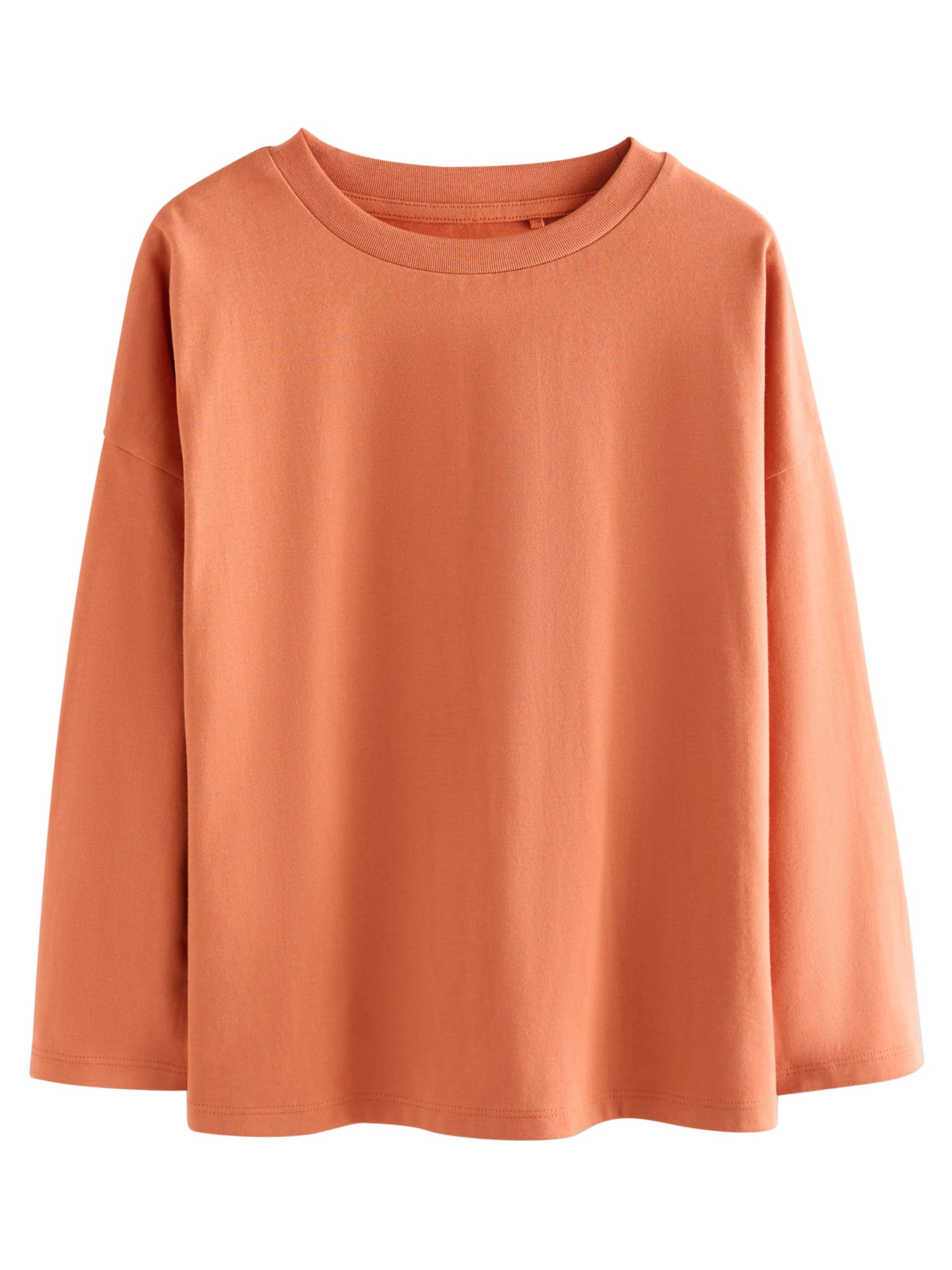 T-Shirt Next en marron : devant