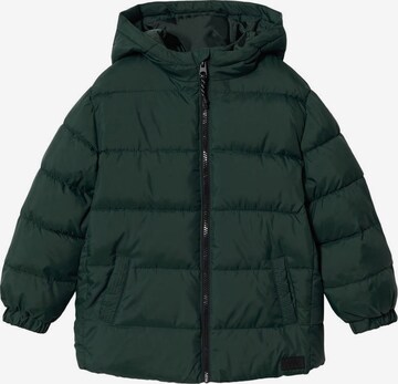 MANGO KIDS Winter Jacket 'America 3' in Green: front