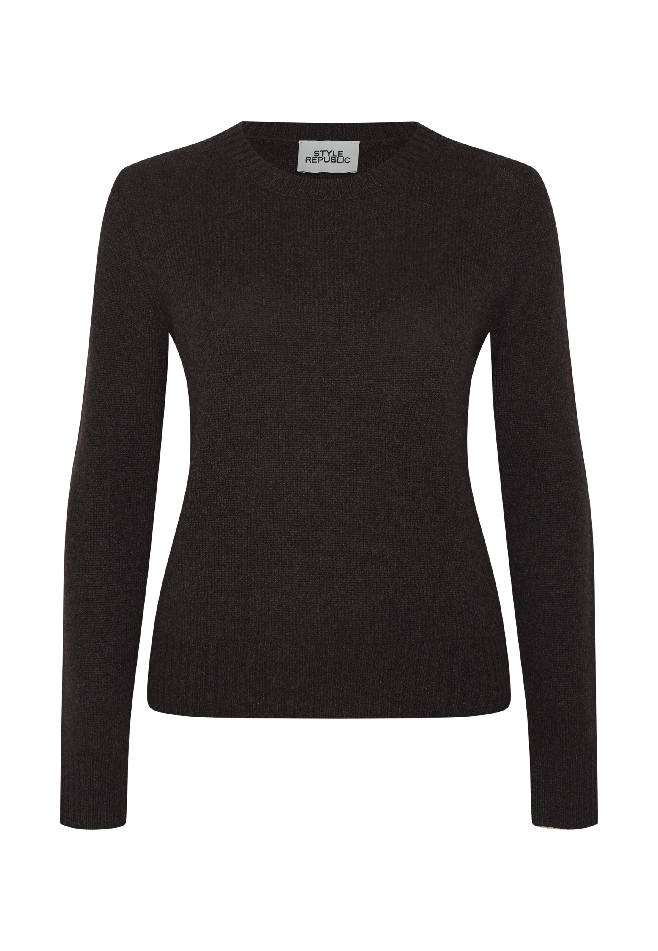 Pull-over Style Republic en marron : devant