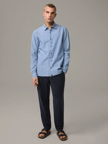 STRELLSON Regular fit Button Up Shirt 'Casyn' in Blue