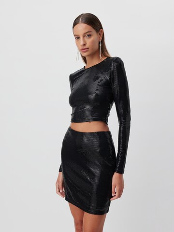 LeGer by Lena Gercke - Saia 'Kitty' em preto