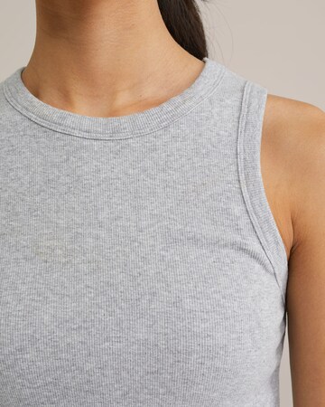 WE Fashion Top w kolorze szary