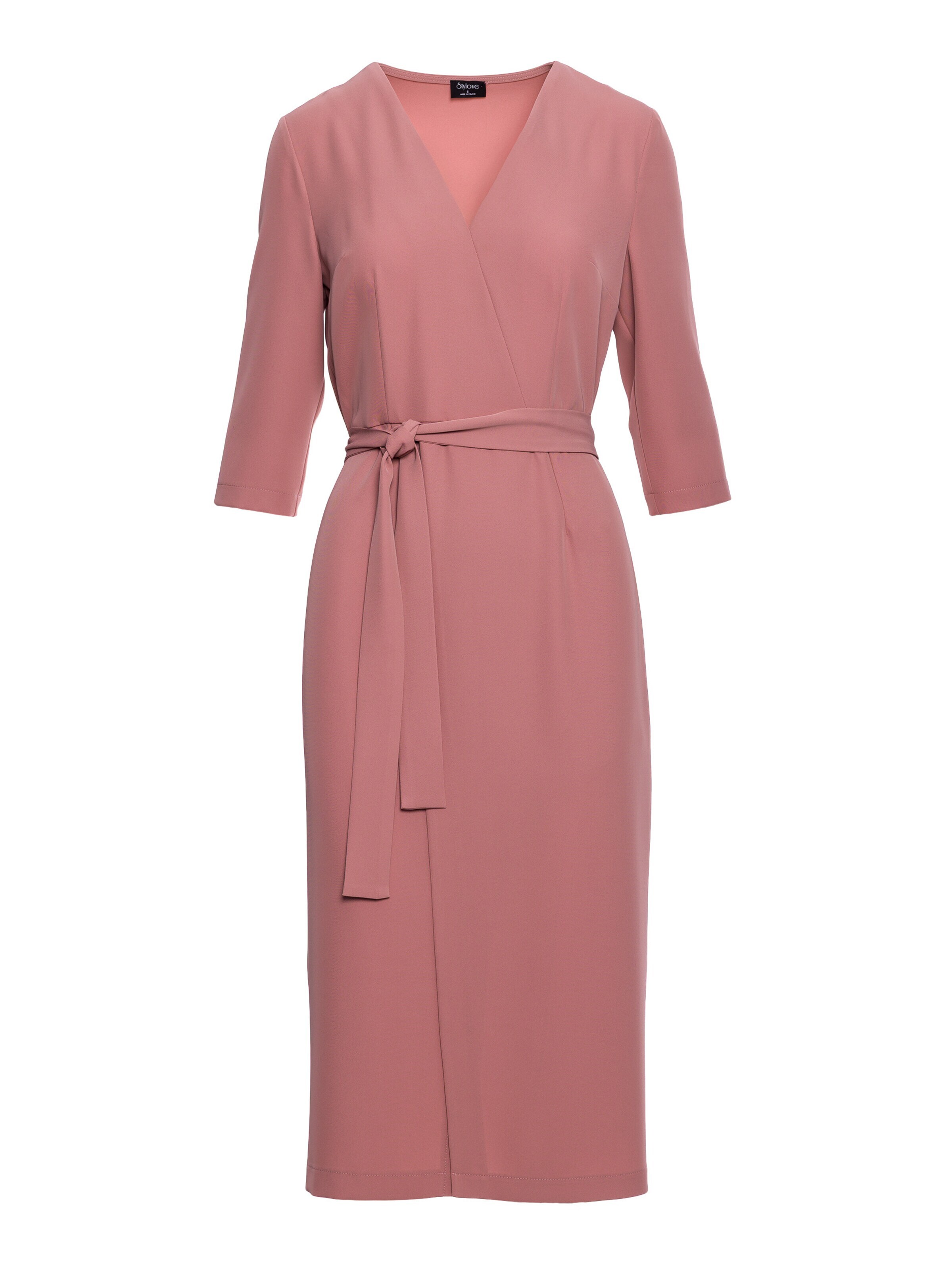 Rochie 'Sukienka z kopertowym motywem' de la Stylove pe roz: față