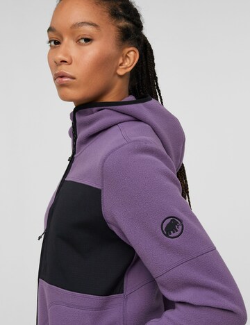MAMMUT Fleecejacke  ‘Tamaro ' in Lila