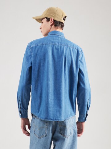 LEVI'S ® Regular fit Overhemd 'AUTHENTIC' in Blauw
