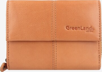 Greenland Nature Wallet 'Nature Soft' in Orange: front