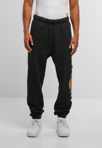 Jordan Tapered Trousers 'Why not?' in Black
