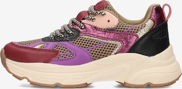 POSH by Poelman Sneakers 'Ayoki' in Brown: front