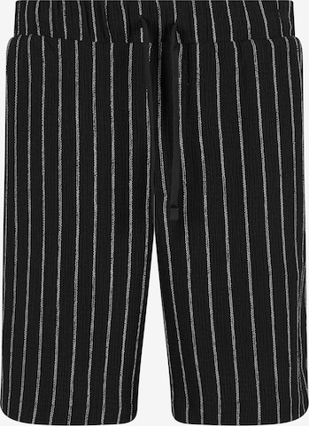 Urban Classics Regular Hose in Schwarz: Vorderseite