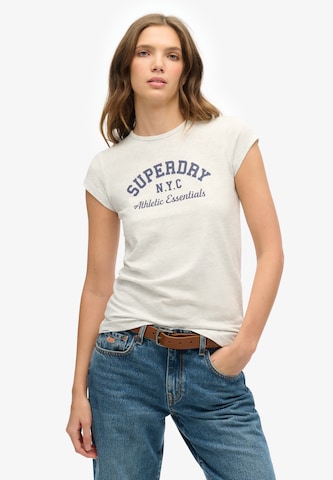 Superdry Shirt 'Athletic Essential' in Grey: front