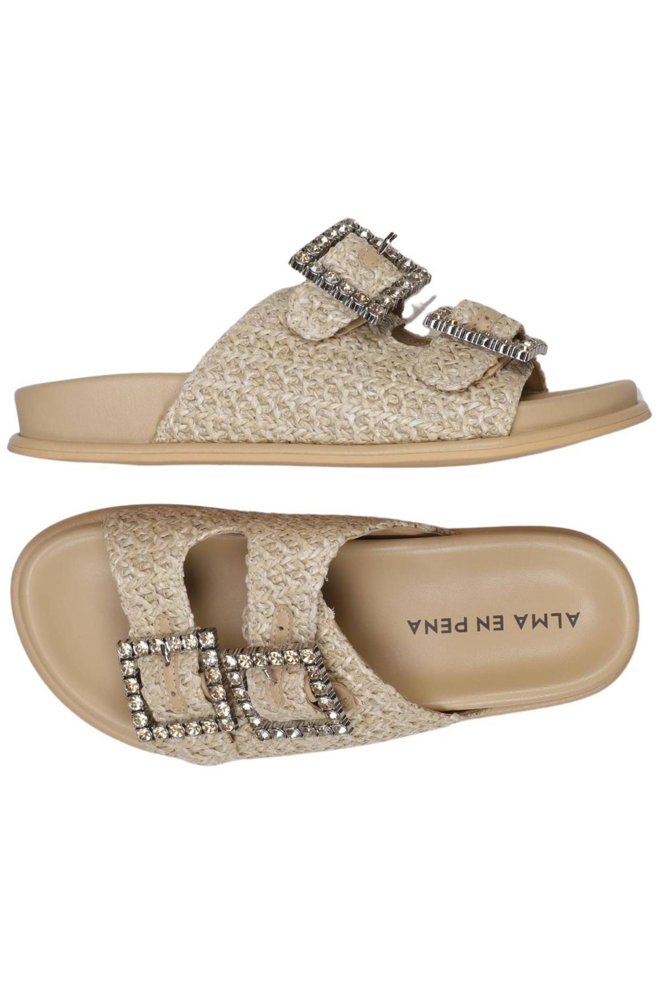 Alma En Pena Sandals & High-Heeled Sandals in 38 in Beige: front