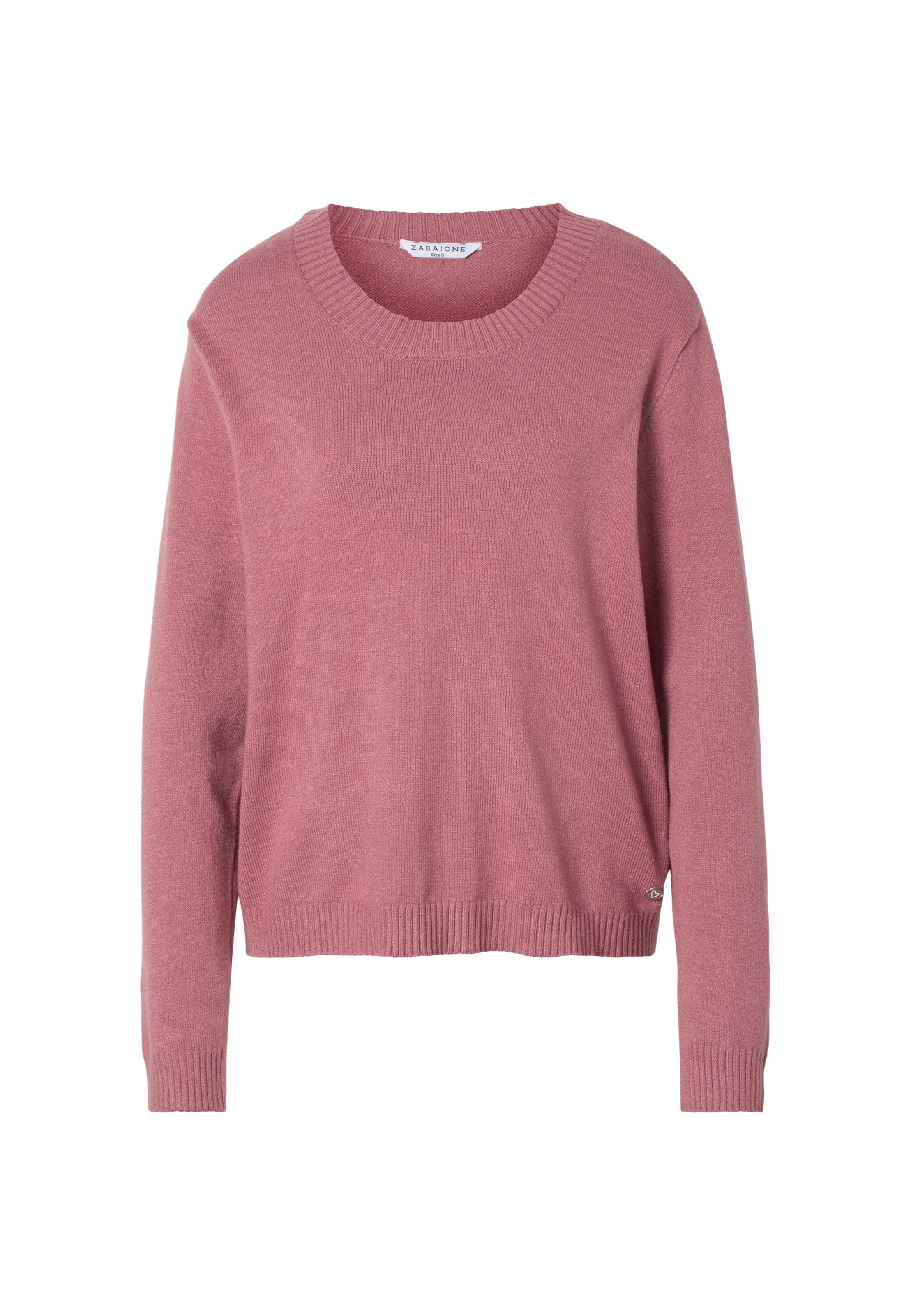 Pull-over 'Am44ber' ZABAIONE en rose : devant