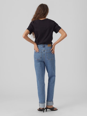 VERO MODA Tričko 'Panna Glenn' - Čierna