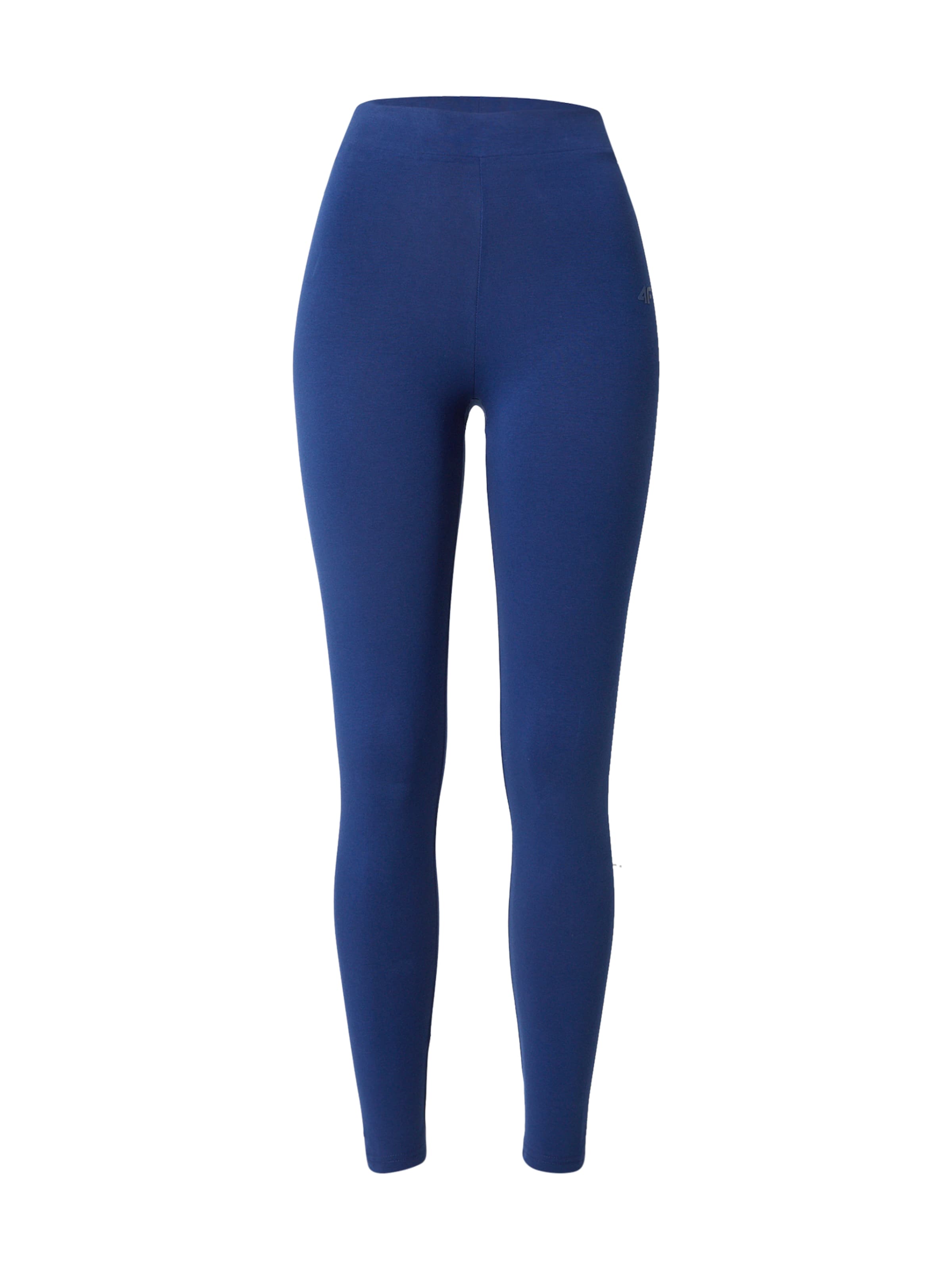 4F Skinny Sporthose in Blau: Vorderseite