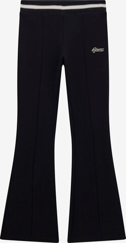 GUESS Flared Pants in Black: front