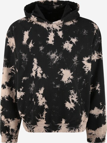 Sweat-shirt Urban Classics en noir : devant