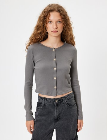 Koton Strickjacke in Grau: Vorderseite