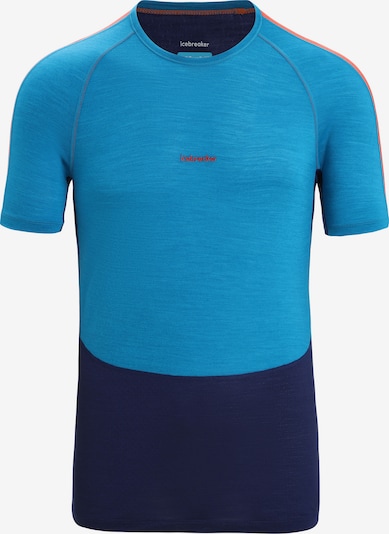 Maglia funzionale ICEBREAKER di colore navy / azzurro / arancione, Visualizzazione prodotti