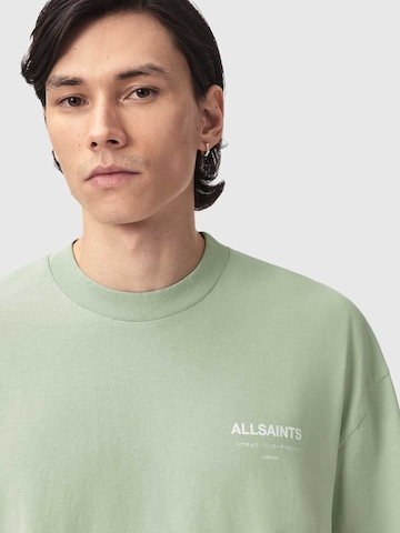 AllSaints - Camiseta 'Underground' en verde