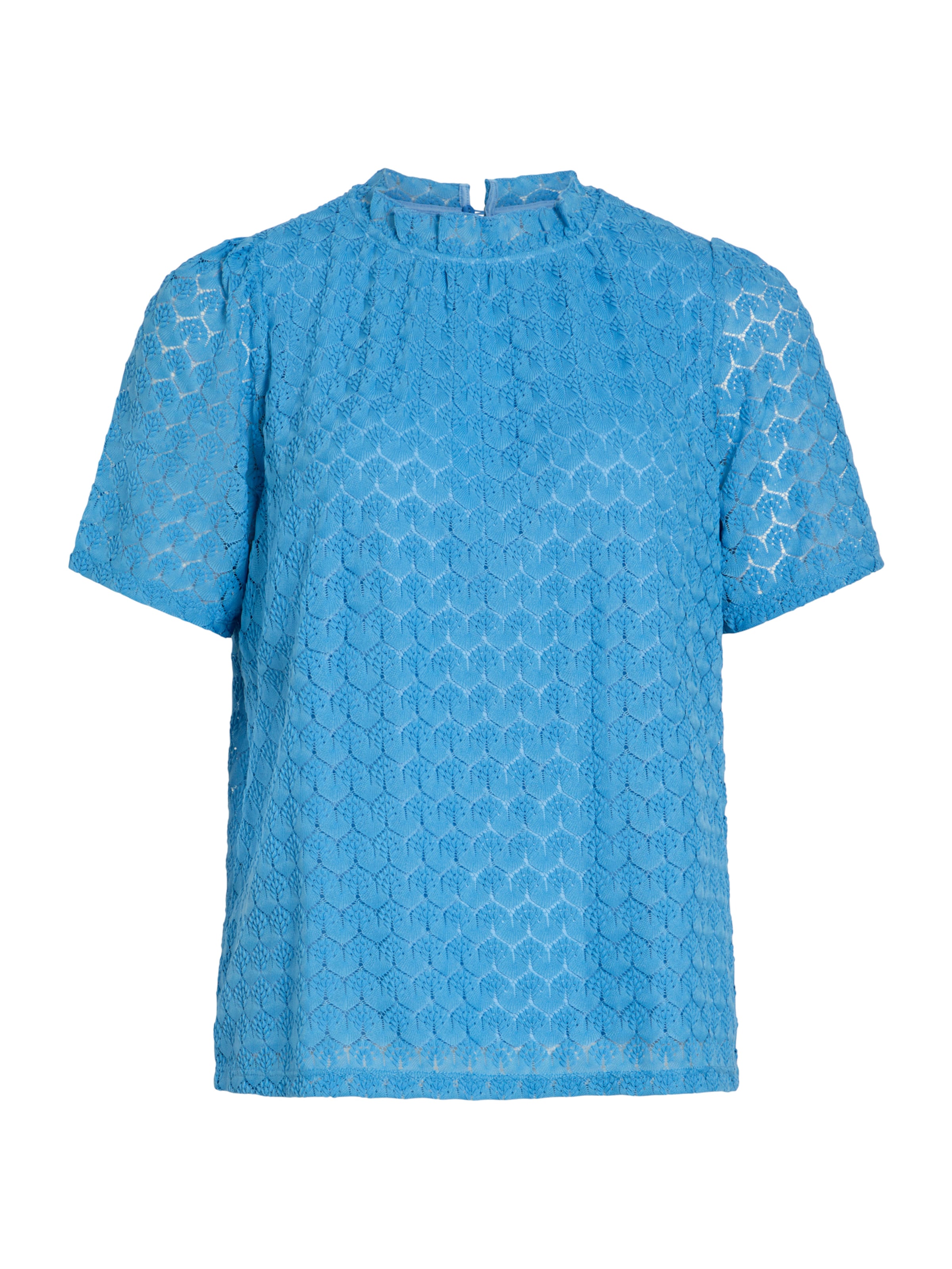 VILA Блуза 'VIMOKA' в синьо: отпред