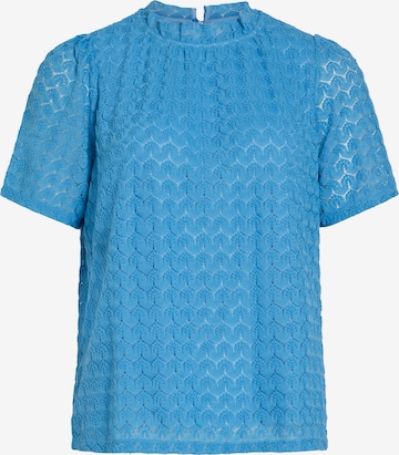 VILA Блуза 'VIMOKA' в синьо: отпред