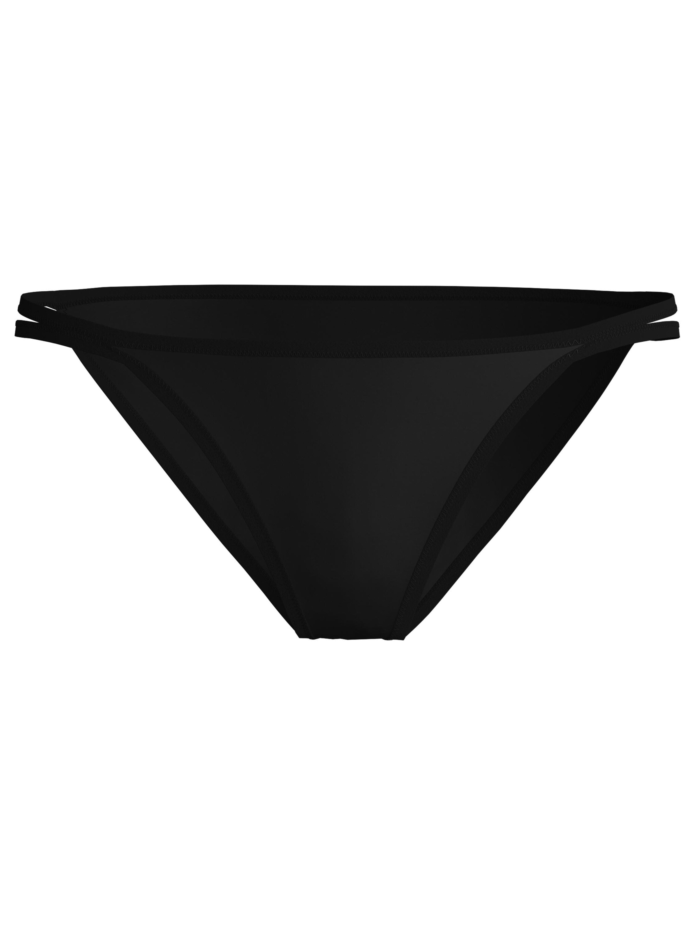 Slip 'Sleek Skin' di CALIDA in nero: frontale