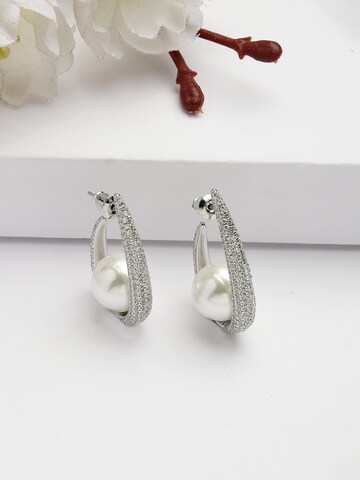 Boucles d'oreilles 'Biancama' AVANT-GARDE PARIS en argent