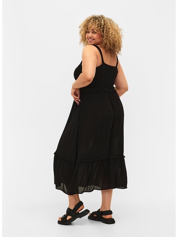 Zizzi Sukienka 'WISMA' w kolorze czarny