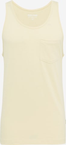 JACK & JONES T-shirt 'TAMPA' i gul: framsida