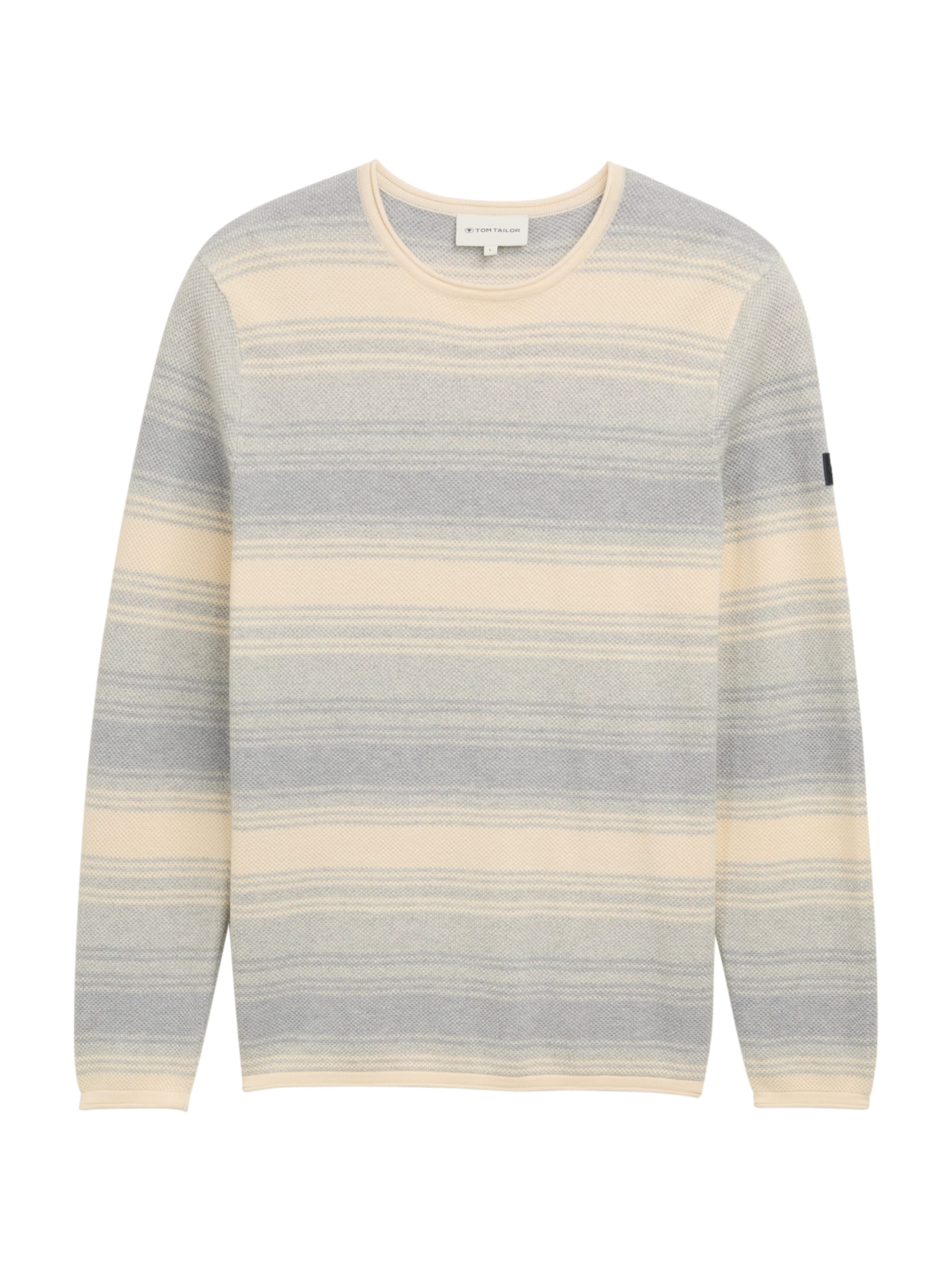 TOM TAILOR Sweater in Grey: front
