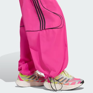 ADIDAS ORIGINALS Широкий Штаны 'Teamgeist Adicolor' в Ярко-розовый