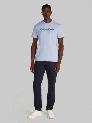Calvin Klein Тениска в синьо