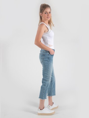 Miracle of Denim Bootcut Jeans 'Vera' in Blau